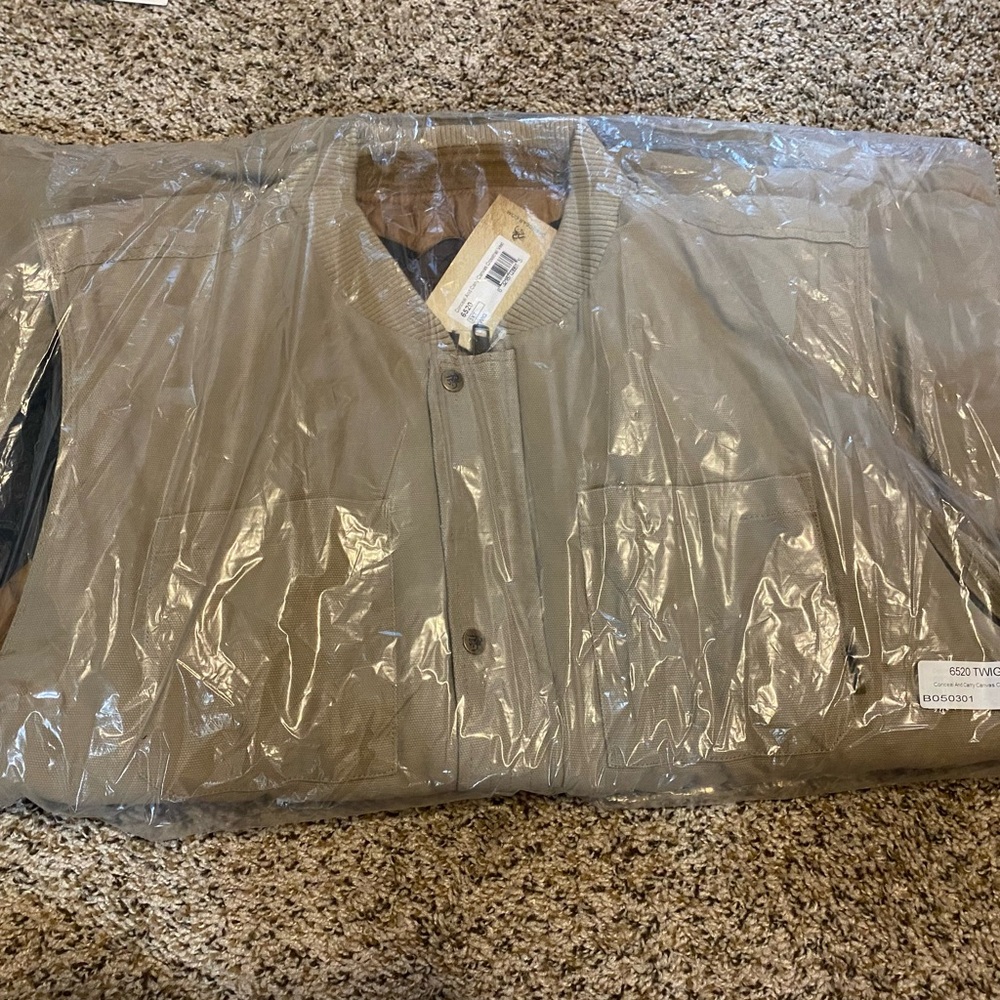 Legendary Whitetails Vest Canvas Concealed Carry Quilt Lined Tan Mens 3XT